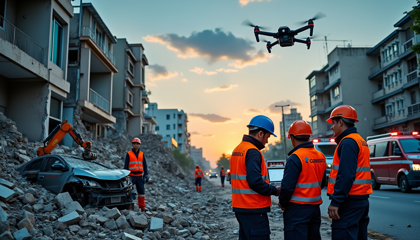 Camero-Tech utilise une technologie israélienne pour sauver des vies après le séisme en Thaïlande