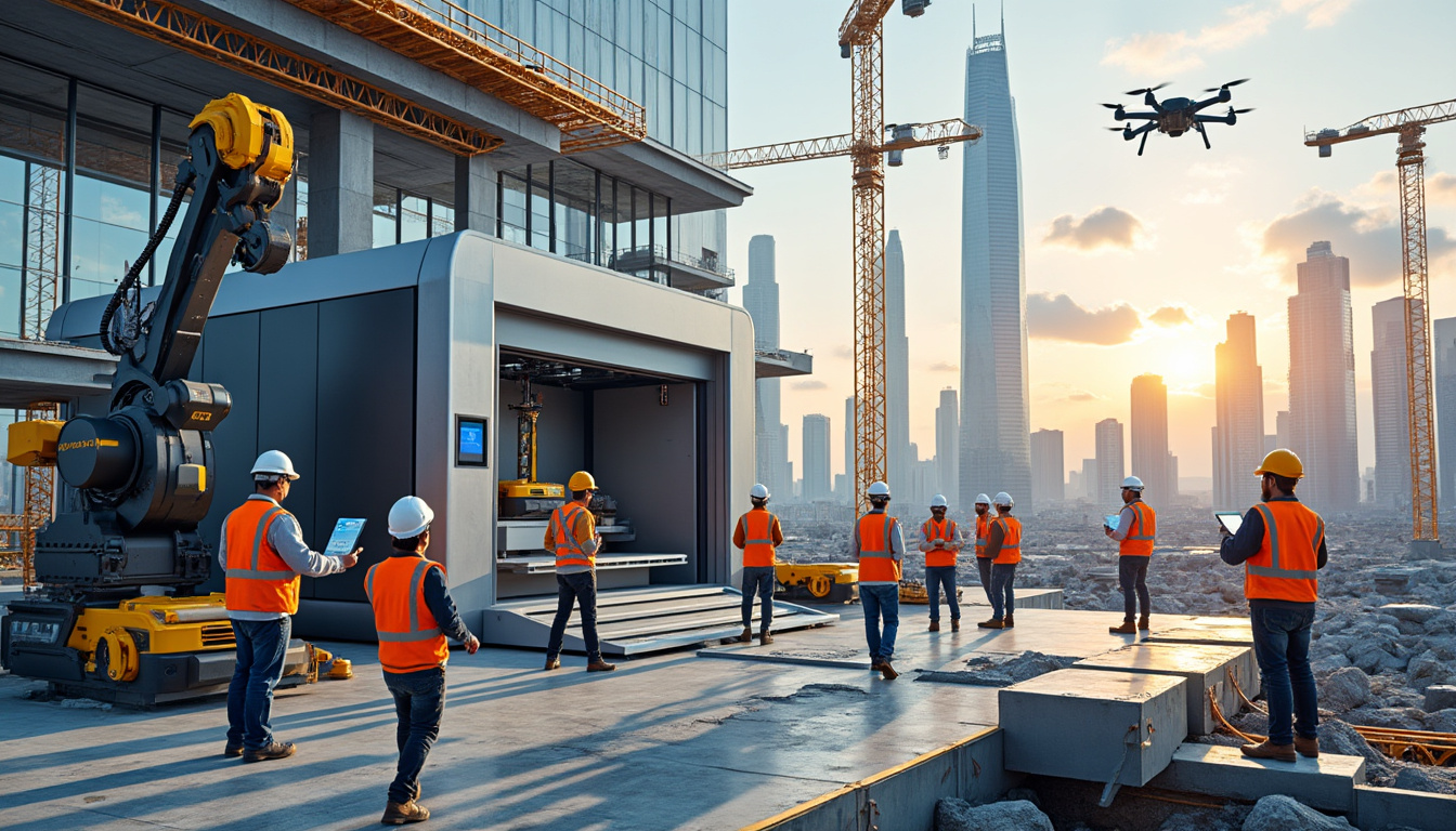 Bâtir l’avenir : Quand la technologie révolutionne la construction