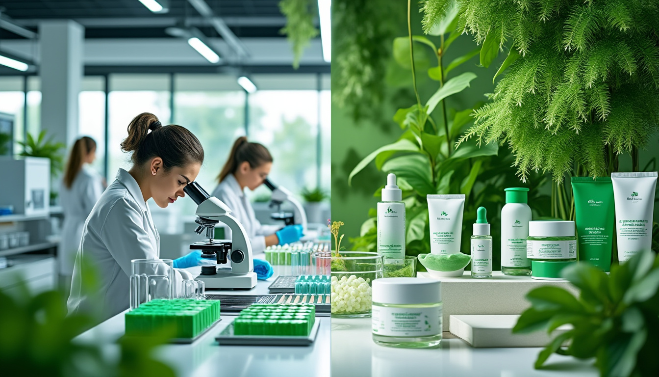 Chlorophylle : la nouvelle étoile des soins de beauté
