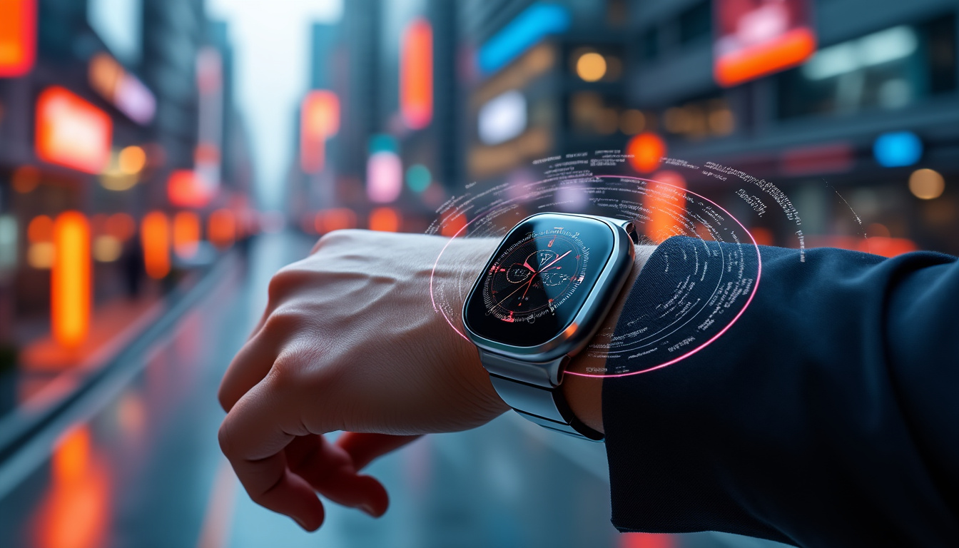 Innovation de pointe : découvrez cette montre futuriste qui gère vos appareils par un simple geste, grâce à la technologie LiDAR