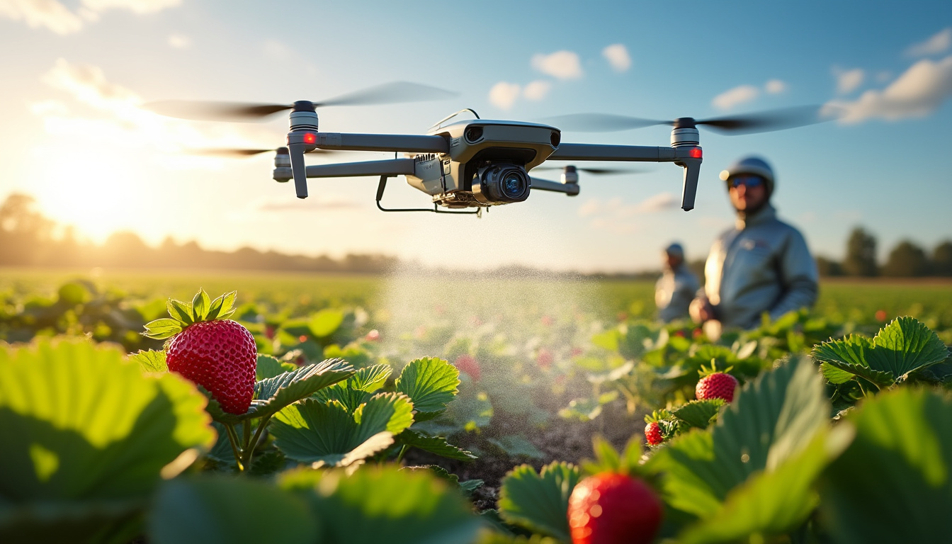Innovation technologique : une nouvelle méthode pour combattre l'oïdium sur les fraisiers