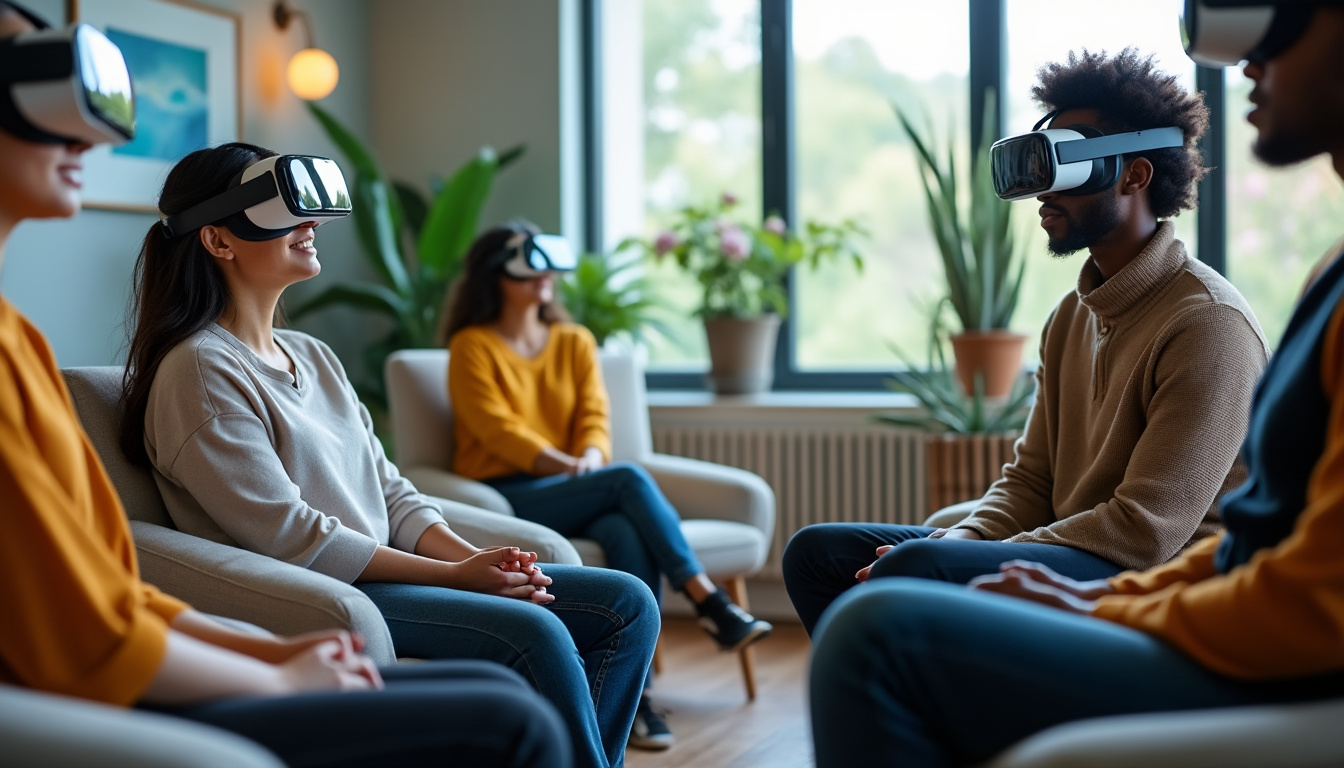 Plongée Immersive : La Réalité Virtuelle au Service de la Santé Mentale