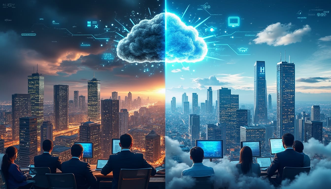 Naviguer vers le Nuage : Atouts et Obstacles de la Transition au Cloud