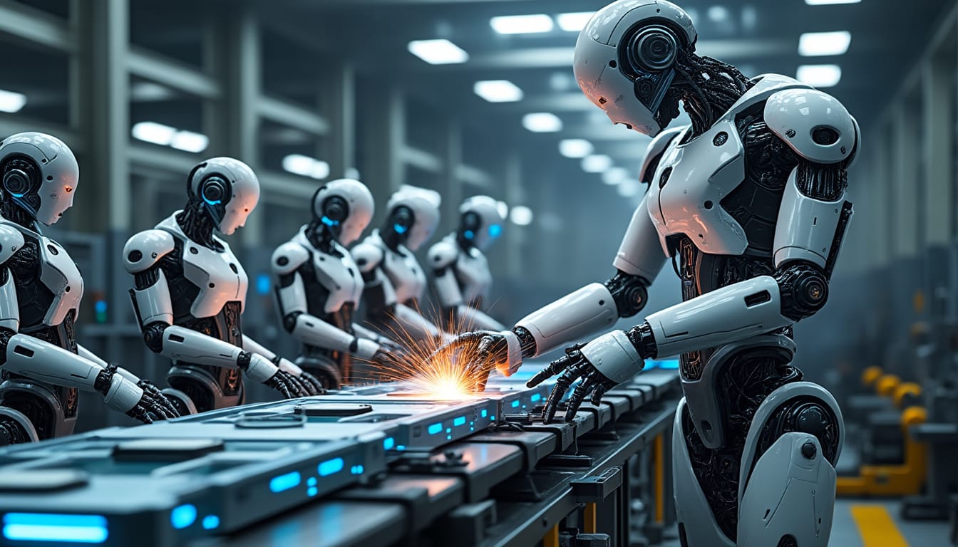 découvrez comment la robotique transforme l'industrie moderne à travers ses diverses applications, de l'automatisation des processus de production à l'amélioration de la sécurité au travail. plongez dans un monde où innovations technologiques et efficacité opérationnelle se rencontrent.