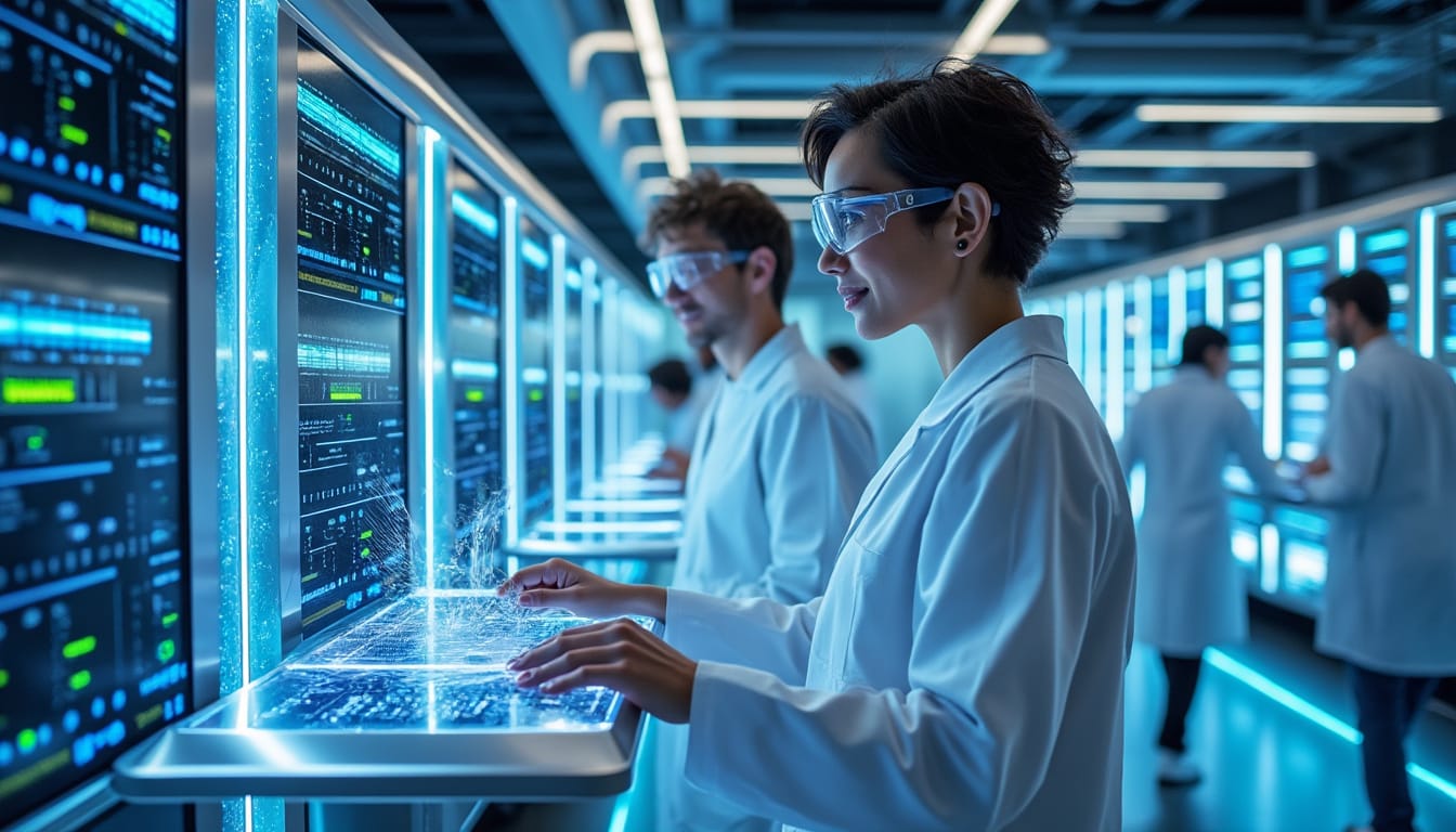 découvrez les dernières avancées en informatique quantique, un domaine révolutionnaire qui transforme notre compréhension de l'information et ouvre de nouvelles perspectives pour le calcul, la sécurité et les technologies de demain.