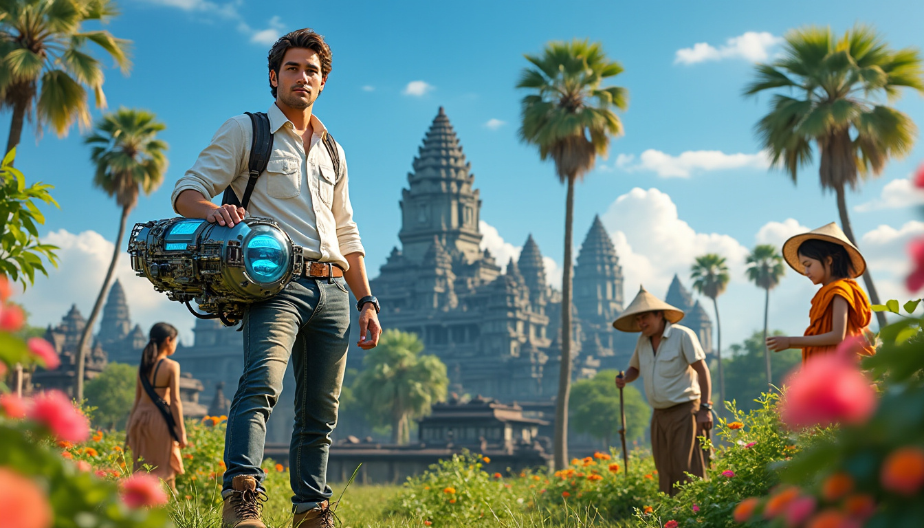 Sundgau : Bastien Sbrovazzo de l'Altkirch innove avec une technologie révolutionnaire au Cambodge