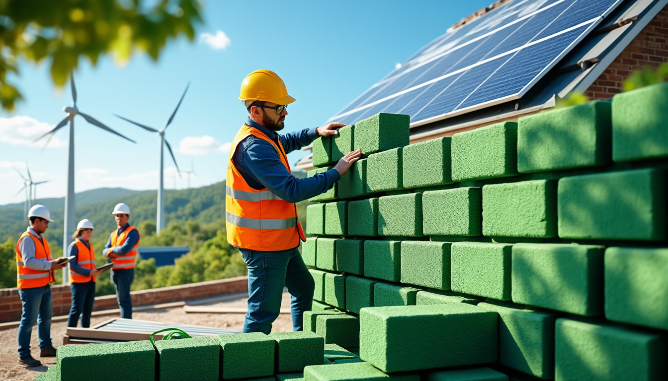 Transition énergétique : greenbricks, l'innovation autrichienne pour des briques écologiques