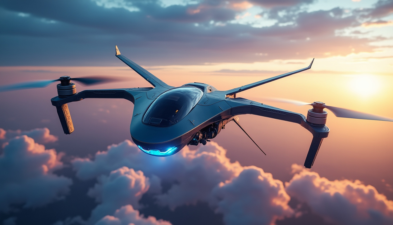 Un drone militaire qui défie la gravité